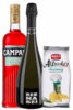 Bitter Campari 1Litro + Prosecco DOC 2022 Bernabei + Amica Chips Rosmarino Alfredo