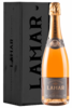 Brut Rosé Louis Lamar 75cl (Cassetta In Legno)
