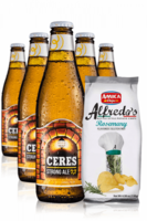 Ceres Strong Ale da 24 x 33cl + Amica Chips Pepper & Lime Alfredo