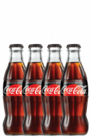 Coca-Cola Zero Vetro da 4 Bottiglie x 20cl