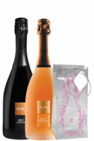 DUBL Brut Edition I + DUBL Rosé Edition I + OMAGGIO Icebag DUBL