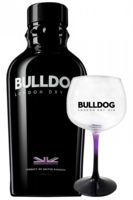 Gin London Dry Bulldog 70cl + OMAGGIO 1 bicchiere Gin Bulldog
