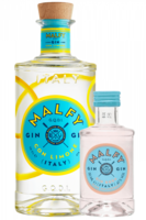 Gin Malfy Limone 70cl + OMAGGIO 1 Mignon Malfy Rosa 5cl