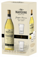 Grappa Riserva 3 Anni Nardini 70cl (Confezione Con 2 Bicchieri)