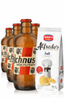 Ichnusa Non Filtrata da 24 x 33cl + Amica Chips Sale Marino Alfredo