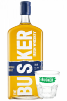 Irish Whiskey Single Malt The Busker 70cl + OMAGGIO 2 bicchieri The Busker