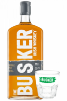 Irish Whiskey Single Pot Still The Busker 70cl + OMAGGIO 2 bicchieri The Busker