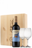 Montiano 2017 Cotarella (Cassetta in Legno con 2 Bicchieri)