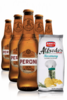 Peroni Non Filtrata da 24 x 33cl + Amica Chips Rosmarino Alfredo’s 3 x 130 gr