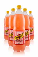 Schweppes Pompelmo In Rosa Cassa da 6 bottiglie x 1Litro
