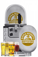 Spillatore per Fusto Blade 8 LT + 2 Fusti Blade Moretti Baffo d