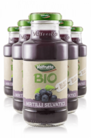 Succo Di Frutta BIO Valfrutta Mirtillo Cassa Da 24 Bottiglie x 20cl