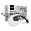 Guinzaglio Allungabile - 5 Metri di Guinzaglio - Con Presa Antiscivolo - Resistente e Antimorso - Per Cani fino a 40kg