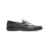 Dark blue fine leather loafer - UK 9US 10EU 43