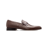 Dark brown two material loafer - UK 9US 10EU 43