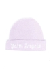 Beanie Kids In Maglia Lilla Con Logo