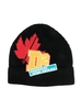 Beanie Kids Nero Con Patch D2Kids Sport EDTN.06