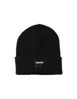 Beanie Nero Con Patch Logo