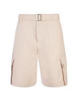 Beige Le Cargo Bermuda Shorts