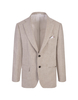 Beige Linen Classic Blazer
