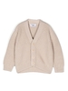 Beige Organic Cotton Cardigan