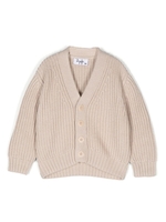 Beige Organic Cotton Cardigan
