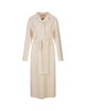 Beige Wool Robe Coat