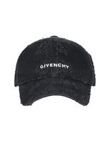 Berretto Con Ricamo GIVENCHY In Cotone Nero