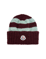 Berretto Donna Verde Menta e Bordeaux