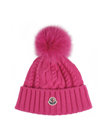 Berretto in maglia a trecce