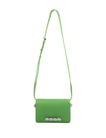 Borsa The Four Ring Mini Verde Acido Con Catena Argentata