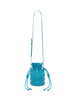 Borsa The Soft Curve in Pelle Azzurra