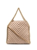 Borsa Tote Falabella Mini Butter Cream e Oro