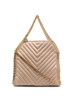 Borsa Tote Falabella Mini Butter Cream e Oro