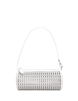 Borsa Tube In Pelle Bianca