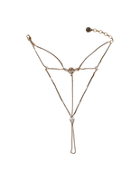 Bracciale Baciamano Donna In Ottone Dorato