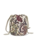 Bucket Bag With Paisley Pattern