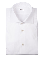 Camicia Uomo In Popeline Di Cotone Bianco