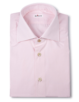 Camicia Uomo In Popeline Di Cotone Rosa