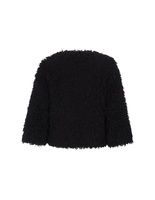 Cappa In Ecopelliccia Nera