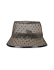 Cappello Bucket Donna In Gabardine e Tulle Point D