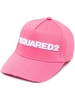 Cappello da Baseball 3D Dsquared2 Rosa e Bianco Donna