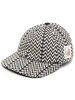 Cappello da Baseball "Curb" Uomo Con Ricamo A Zig Zag Bianco e Nero