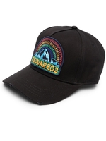 Cappello Da Baseball Dsquared2 Rainbow Nero