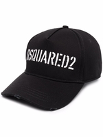 Cappello Da Baseball Dsquared2 Stencil Nero