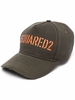 Cappello Da Baseball Dsquared2 Stencil Verde Militare