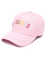 Cappello Da Baseball Rosa Con Ricamo Dsquared2 Multicolore