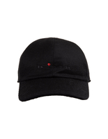 Cappello da Baseball Uomo In Cashmere Nero
