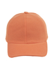 Cappello Da Baseball Uomo In Piquet Di Cotone Arancione