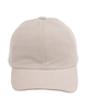 Cappello Da Baseball Uomo In Piquet Di Cotone Beige